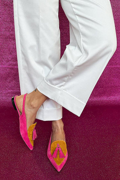 Savannah - Colorful Open Loafers