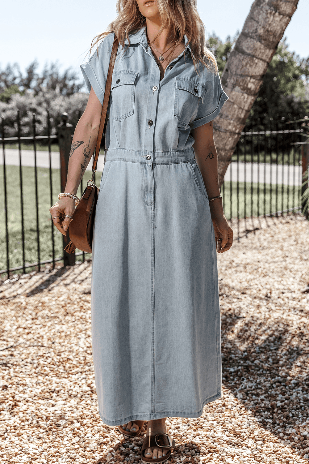 Fidelia™ - Denim Dress
