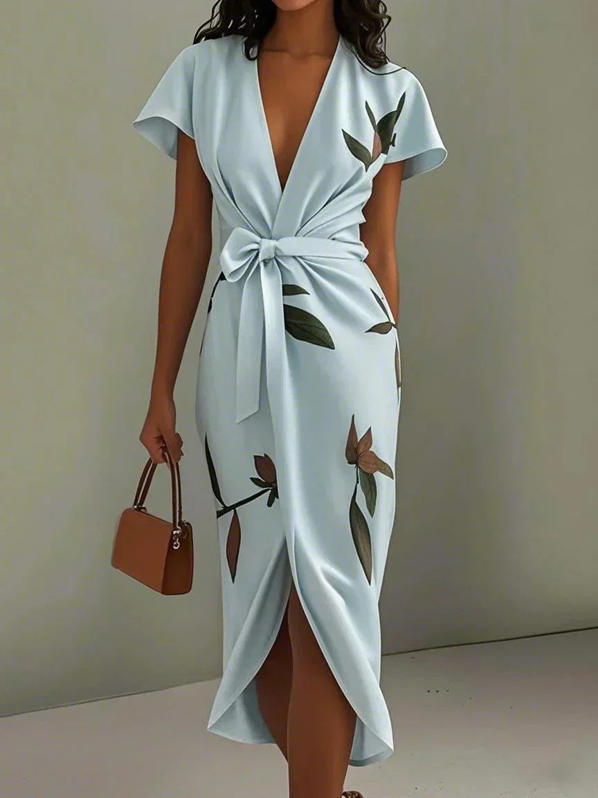 Charlene | Elegant Wrap Dress