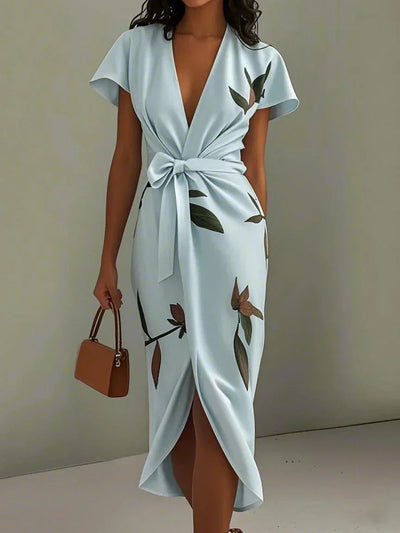 Charlene | Elegant Wrap Dress