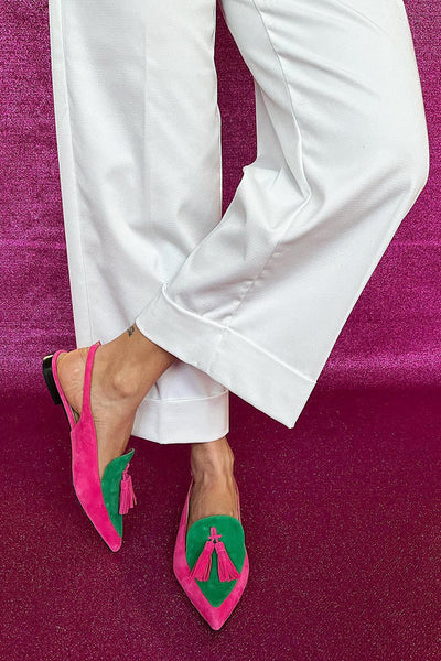 Savannah - Colorful Open Loafers