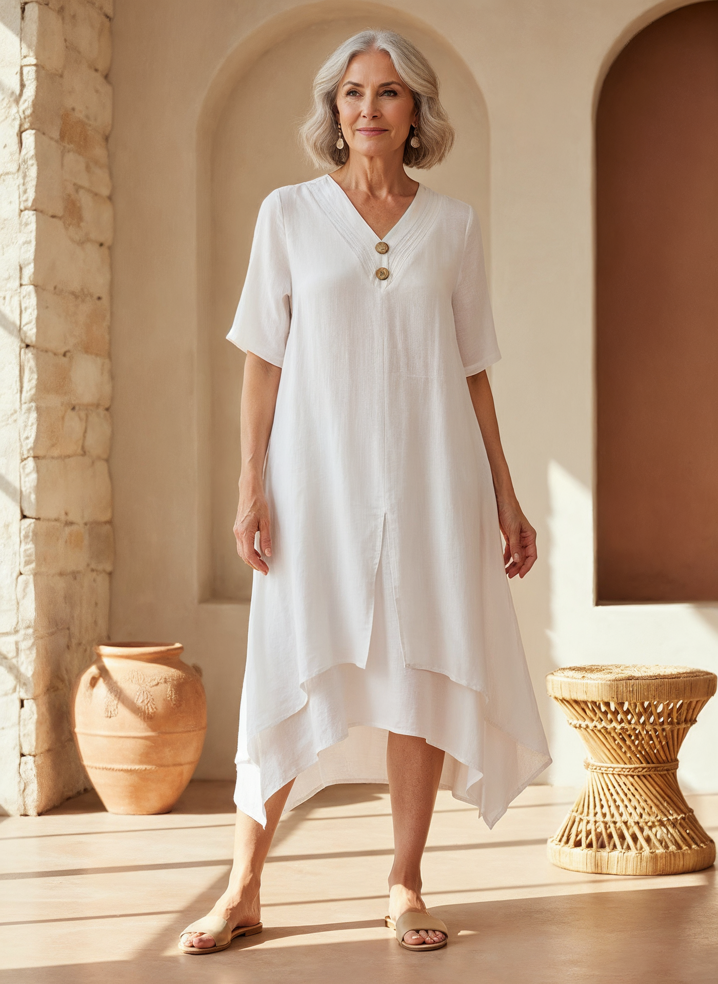 Clementine - Button Breeze Dress