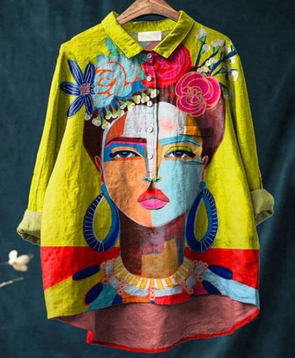 Freda - Oil Paint Shirt