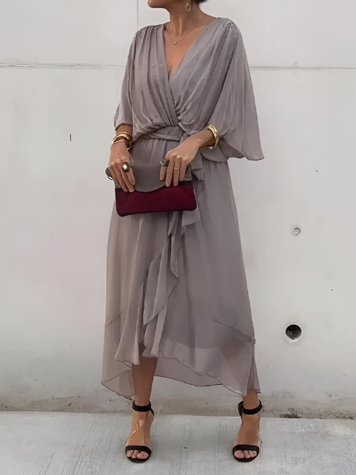 Monica – Chic Fresh Chiffon Dress