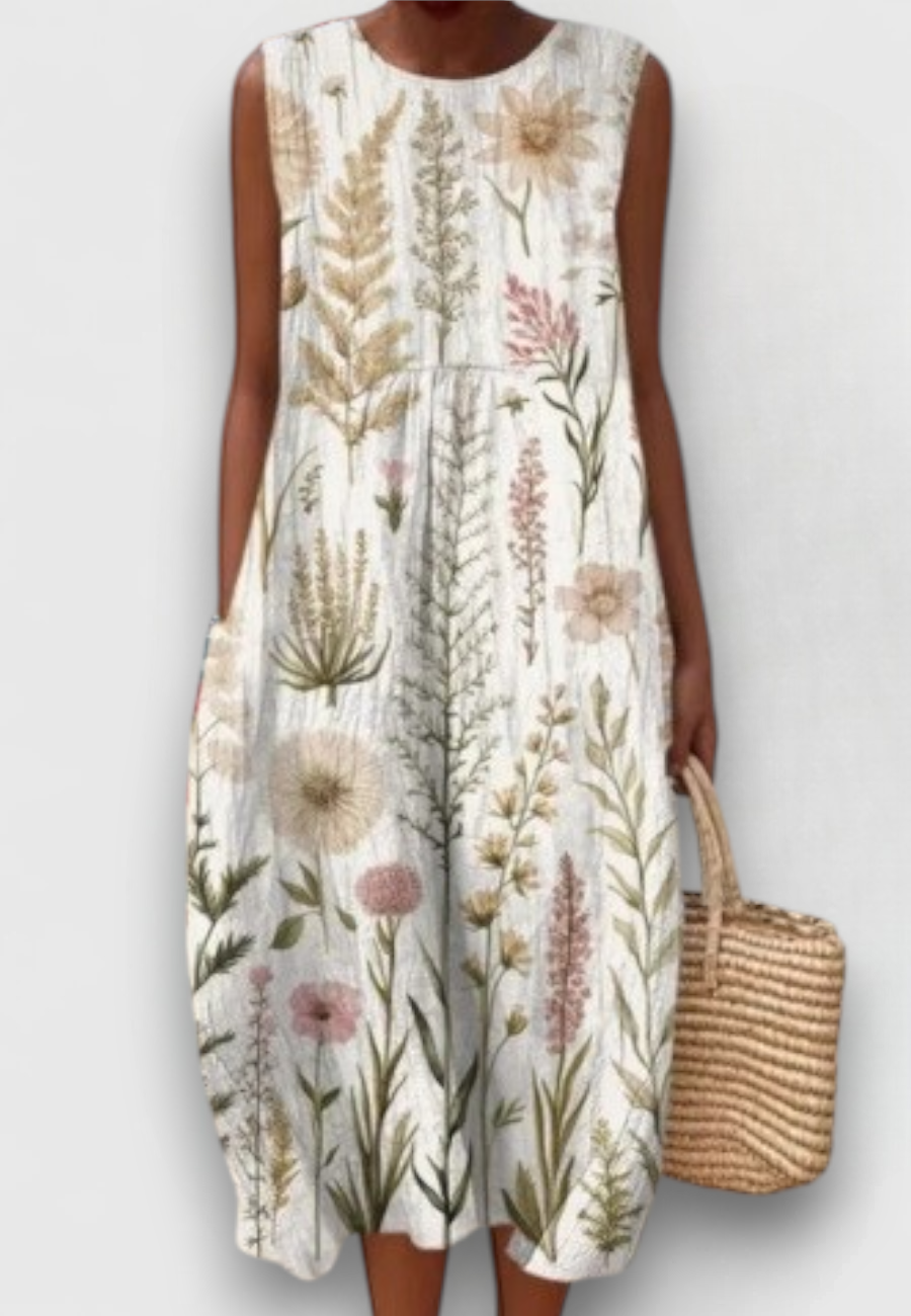 Alizhyah - Elegant Ocean Blue Dress